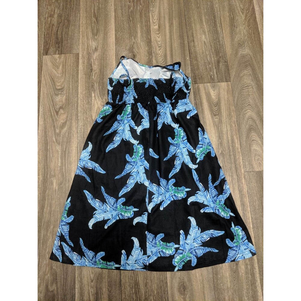 Faux Button Front Sun Dress - Picture 3 of 5